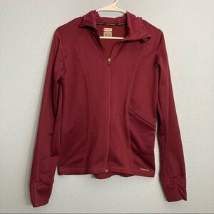 Columbia Titanium Sweater Jacket - Maroon - Womens Medium
